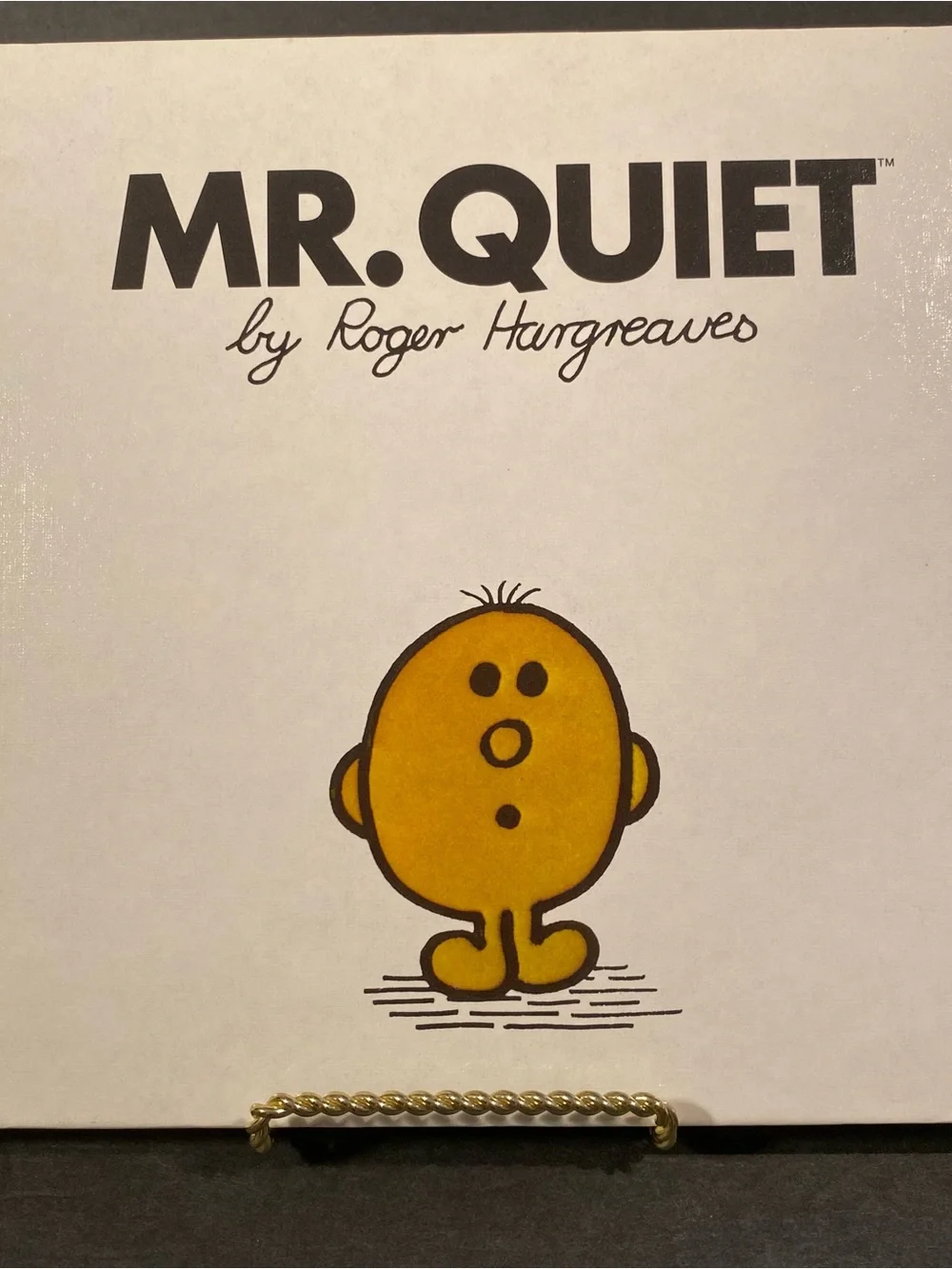 4 Vntg Roger Hargreaves Mr Men Hardcover Books Mr Skinny Fussy Quiet Mischief